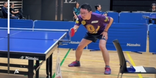 OBC名古屋支店の山田佳彦さん 卓球全国大会出場！